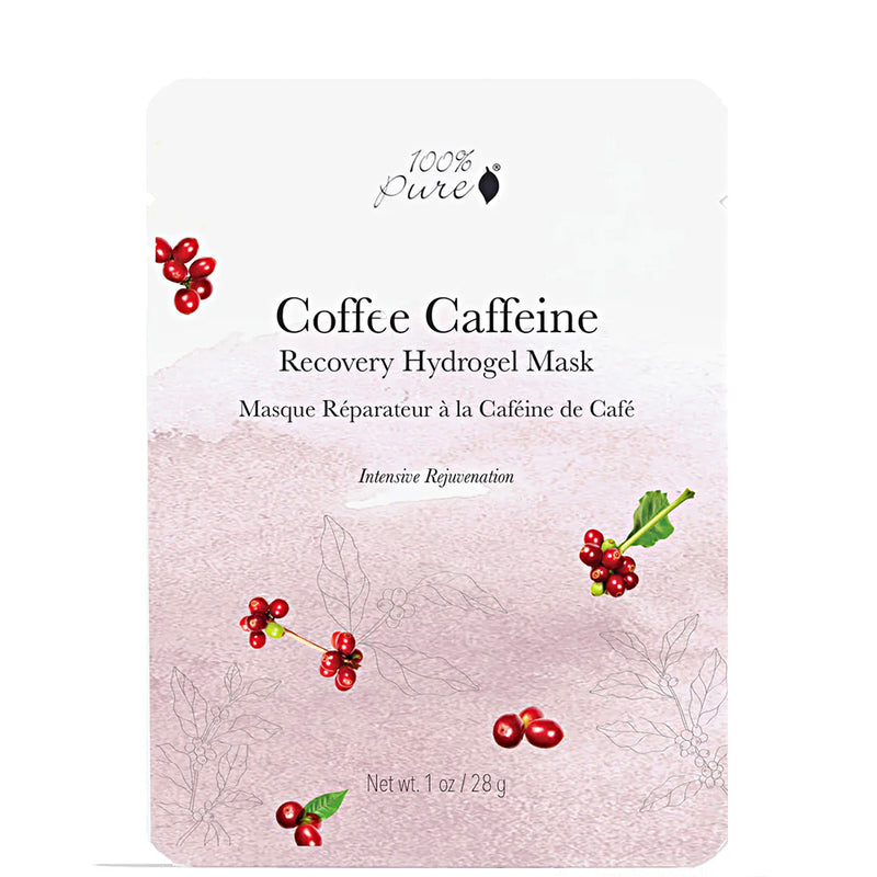 Coffee Caffeine Sheet Mask by 100% Pure at Petit Vour
