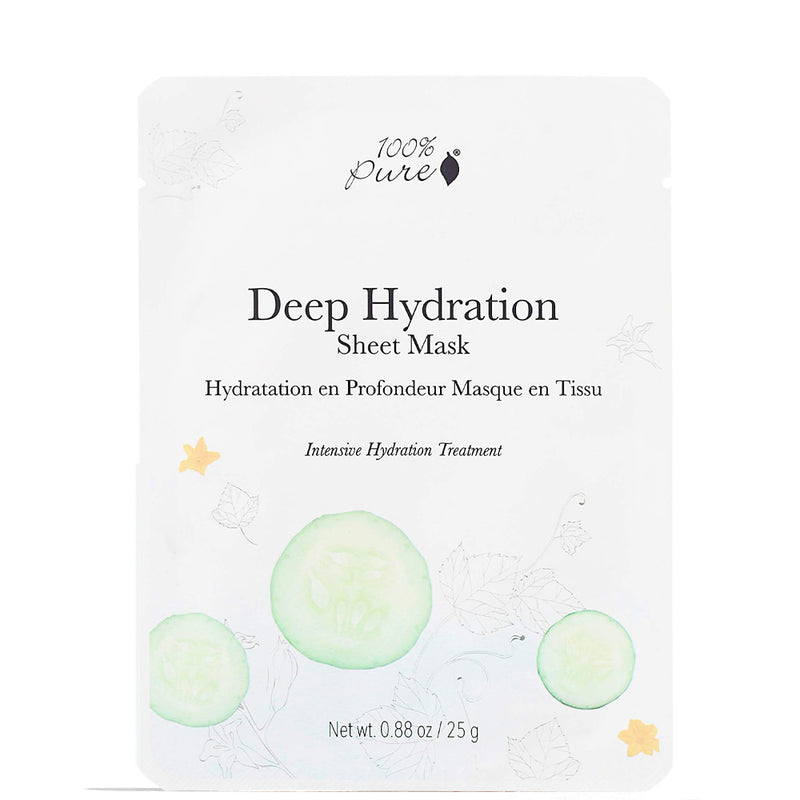 Deep Hydration Sheet Mask 1 Mask by 100% Pure at Petit Vour