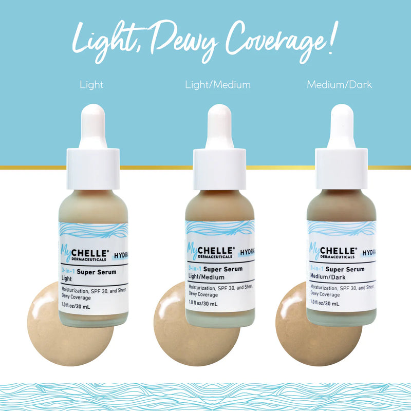 Sun Shield Liquid SPF 30 Light-Med by MyChelle at Petit Vour