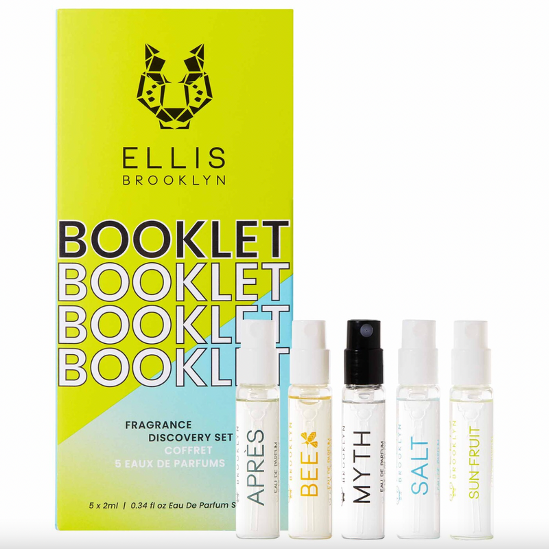 Booklet Fragrance Discovery Set  by Ellis Brooklyn at Petit Vour