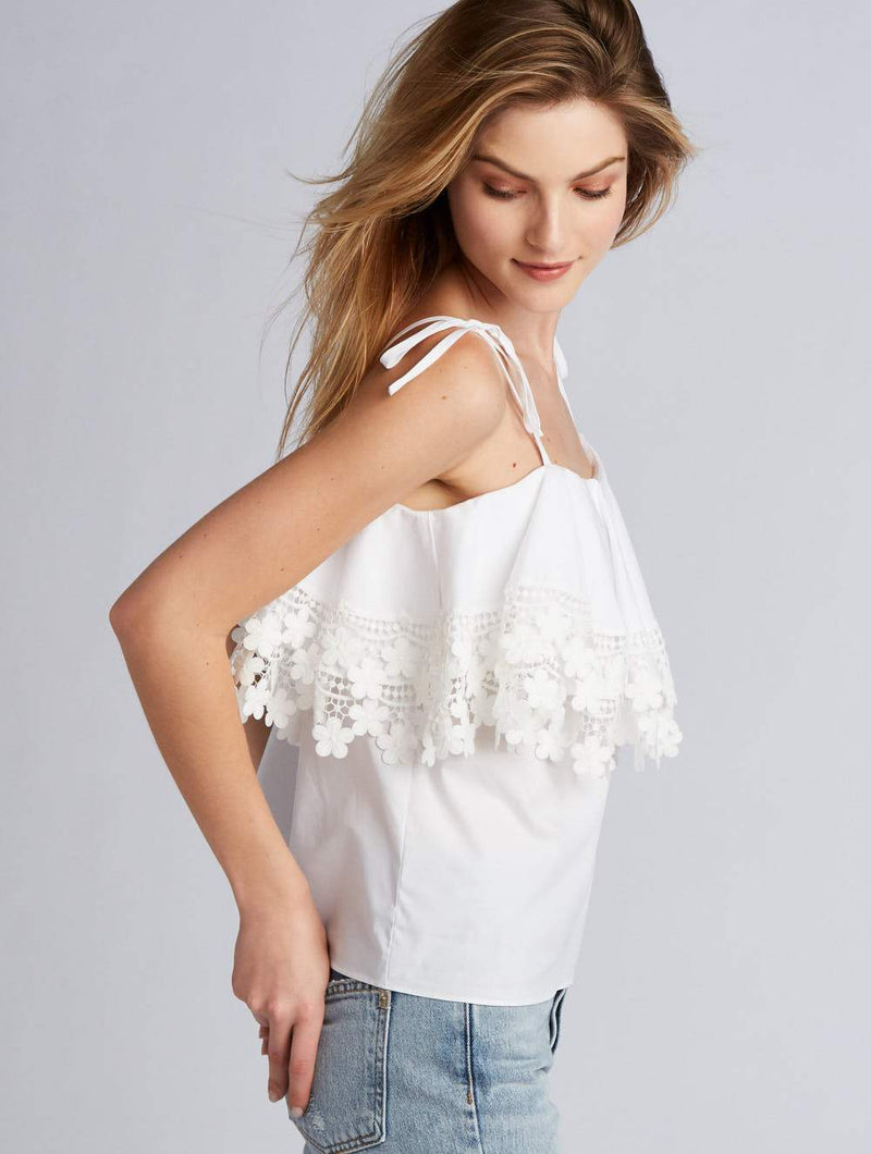 Fifer Top - L  by Amanda Uprichard at Petit Vour