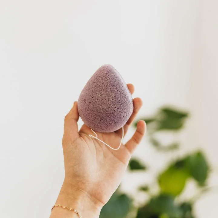 Konjac Facial Sponge - Lavender  by BKind at Petit Vour