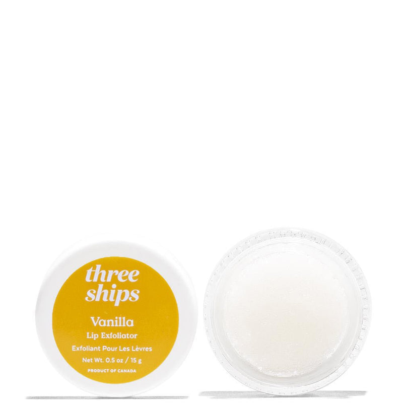 Vanilla Lip Exfoliator 0.5 oz by Three Ships at Petit Vour